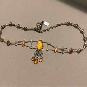 ✨ 3 FOR $20 - Anne Klein Vintage Amber Choker